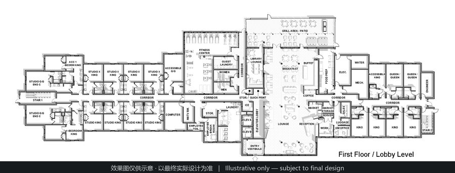楼层平面
